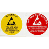 ESD Entry And Exit Signs